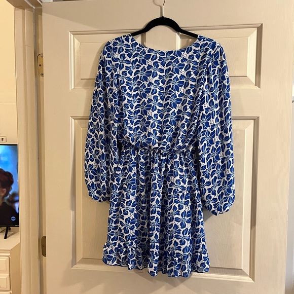 Cute blue floral dress - Picture 2 of 2